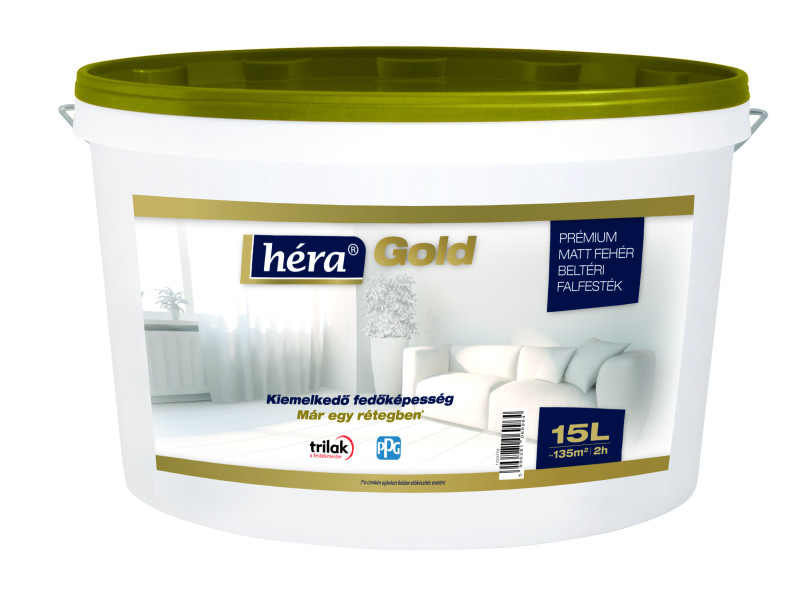 Héra Gold beltéri falfesték