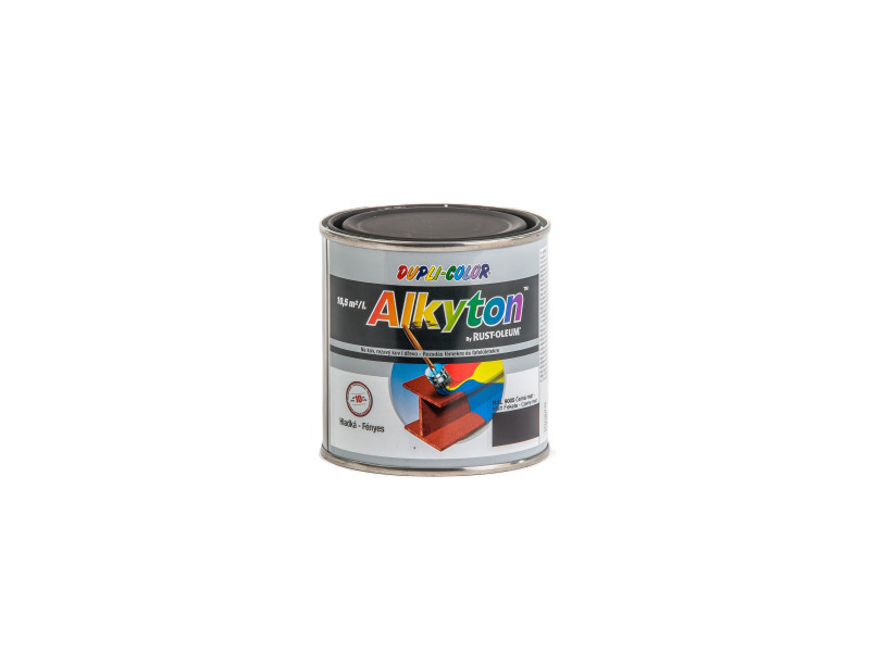 Alkyton Matt Fekete 7777 R9005 0.25 L