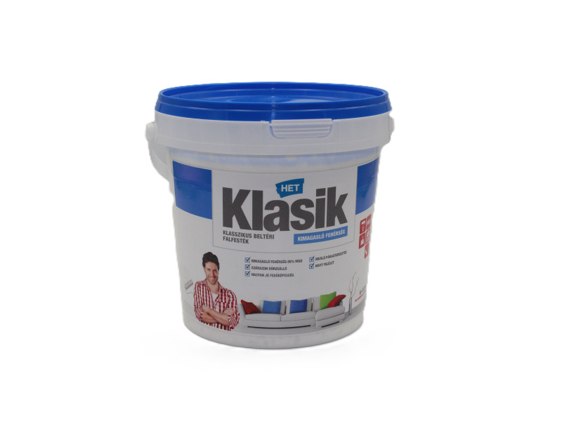 Het Klasik Lélegző Beltéri Falfesték 1.50 Kg