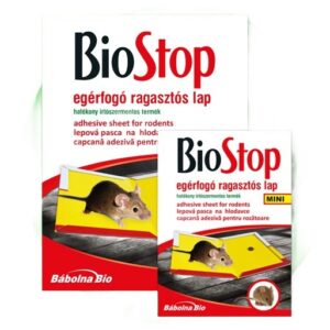 Biostop Ragasztós Egérfogó Lap MINI 1db