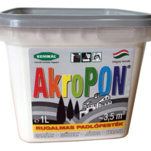 Akropon Flex. Padlófest. Sötét Barna    1.00 L