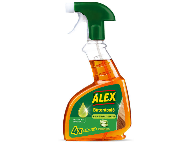Alex antisztatikus bútorápoló Aloe Vera – 375 ml