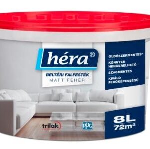 Héra Falfesték Diszp./Piros Tető/       8.00 L