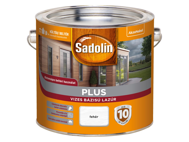 Sadolin Plus Fehér 2.50 L