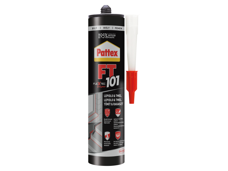 Pattex FT101 tömítő-ragasztó – Fehér – 280 ml