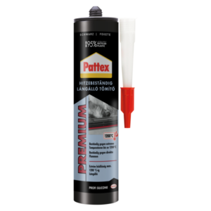Pattex Lángálló ( 1200 °C ) Tömítő Fekete        280 Ml