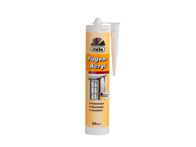 Düfa akril fugatömítő – Fehér – 310 ml