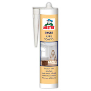 Mester Gyors Akril Tömítő Fehér 310 Ml