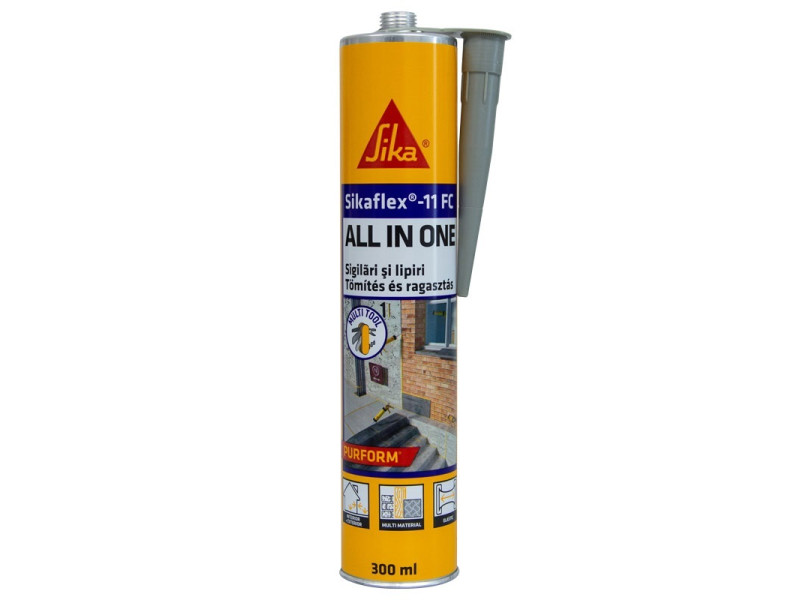Sikaflex-11 FC Purform tömítő-ragasztó – Betonszürke – 300 ml