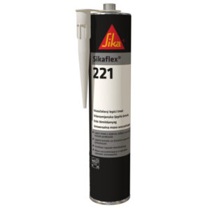 Sikaflex-221 fekete tömítőanyag 300 ml