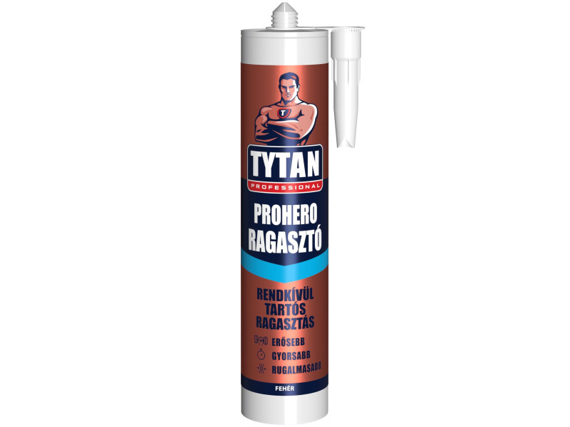 Tytan PROHERO szerelőragasztó – Fehér – 280 ml