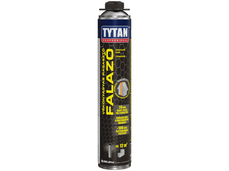 Tytan Professional vékonyágyas falazó ragasztóhab – 870 ml