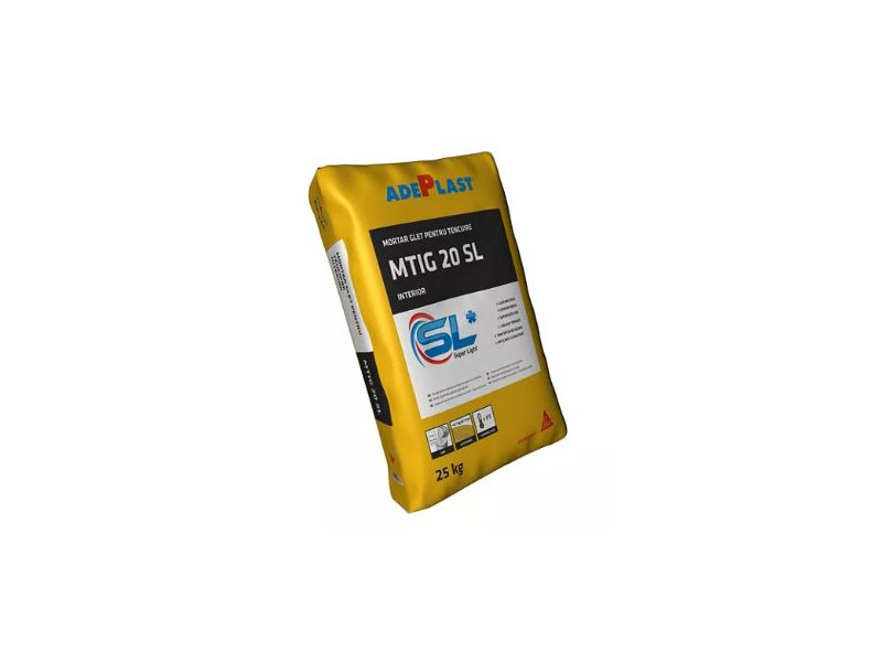 Adeplast MTI G 20 Gipszes Vakoló Habarcs 10-25mm 30 Kg