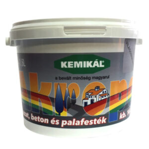 Akropol Lábazat, Pala, Betonfesték Fekete      2.00 Kg