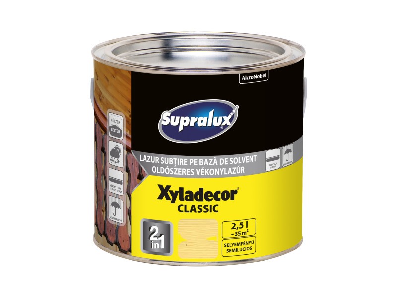 S.Lux Xylad. Vastaglazúr Angolvörös 2.50 L
