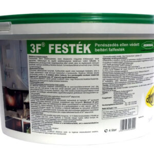 3F Falfesték /Fehér/ Gombaölő-Penészgátló  4.00 L