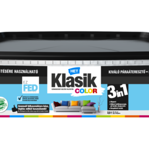 HET Klasik COLOR Azúrkék 0407 – 2,5 L