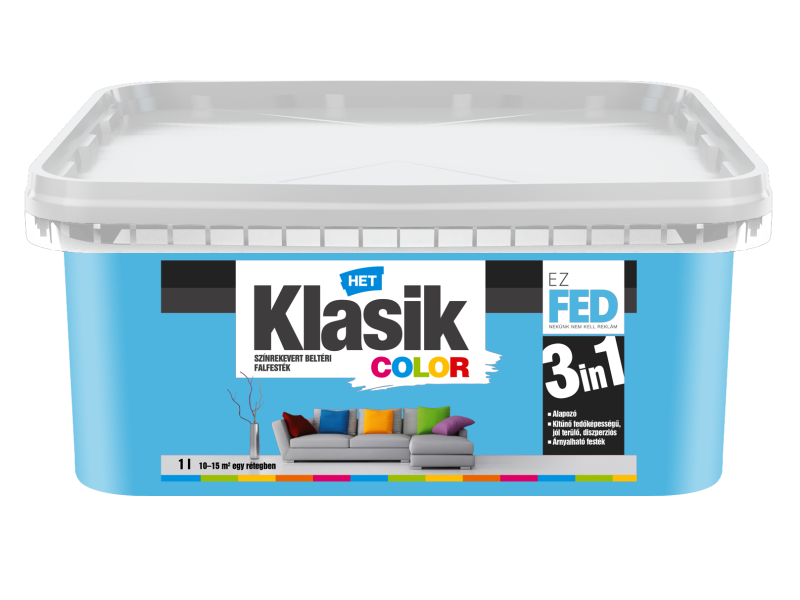 HET Klasik COLOR Égkék 377 – 1 L