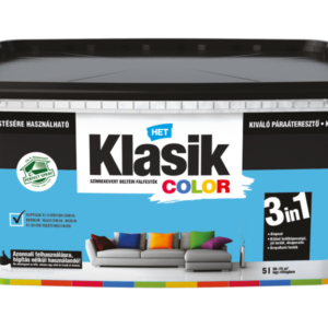 HET Klasik COLOR Égkék 377 – 5 L