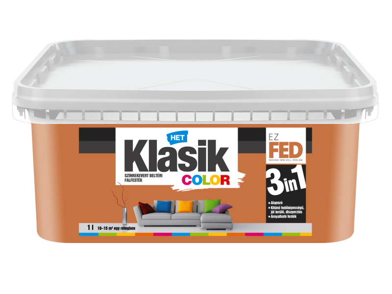 HET Klasik COLOR Fahéj 0758 – 1 L