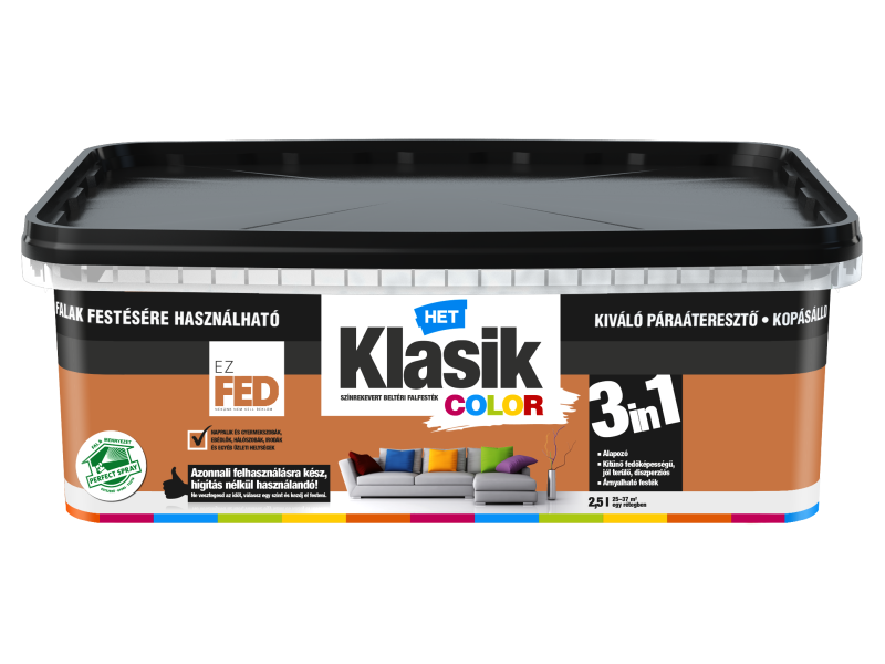HET Klasik COLOR Fahéj 0758 – 2,5 L