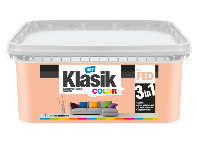 HET Klasik COLOR Grapefruit 827 – 1 L