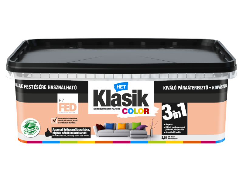 HET Klasik COLOR Grapefruit 827 – 2,5 L