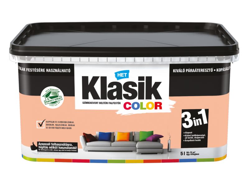 HET Klasik COLOR Grapefruit 827 – 5 L