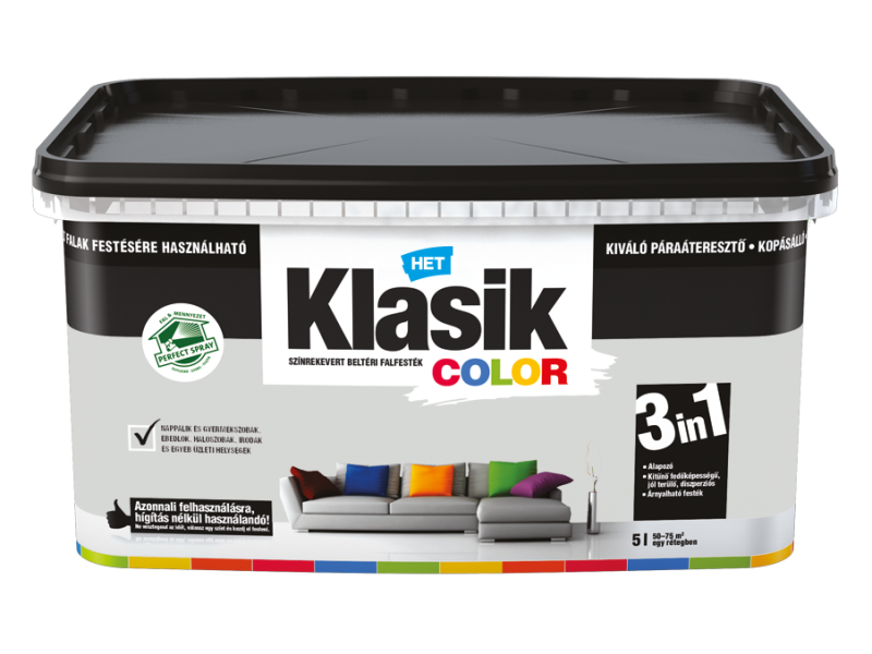 HET Klasik COLOR Jégezüst 0137 – 5 L