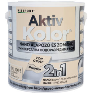 Kittfort AktivKolor Nano - Vanília - RAL 1015 - 2,5 L
