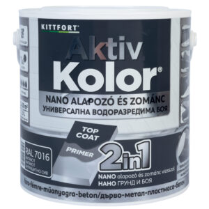 Kittfort AktivKolor Nano - Antracit - RAL 7016 - 2,5 L
