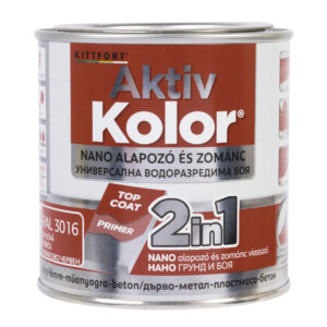 Kittfort AktivKolor Nano - Vörös - RAL 3016 - 0,375 L
