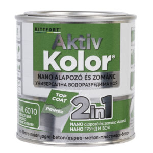 Kittfort AktivKolor Nano - Limezöld - RAL 6010 - 0,375 L