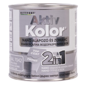 Kittfort AktivKolor Nano - Világosszürke - RAL 7042 - 0,375 L