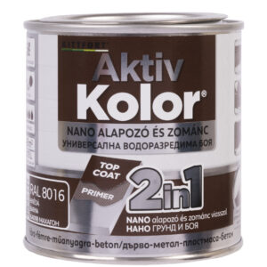 Kittfort AktivKolor Nano - Barna - RAL 8016 - 0,375 L