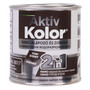 Kittfort AktivKolor Nano - Paliszander - RAL 8017 - 0,375 L