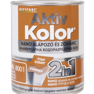 Kittfort AktivKolor Nano - Karamell - RAL 8001 - 0,75 L
