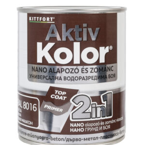 Kittfort AktivKolor Nano - Barna - RAL 8016 - 0,75 L