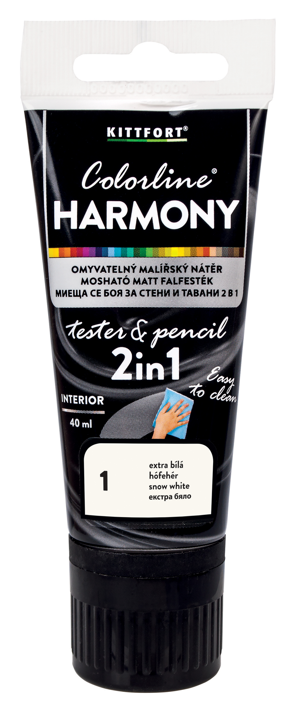 Kittfort Colorline Harmony - Hófehér 01 - 40 ml