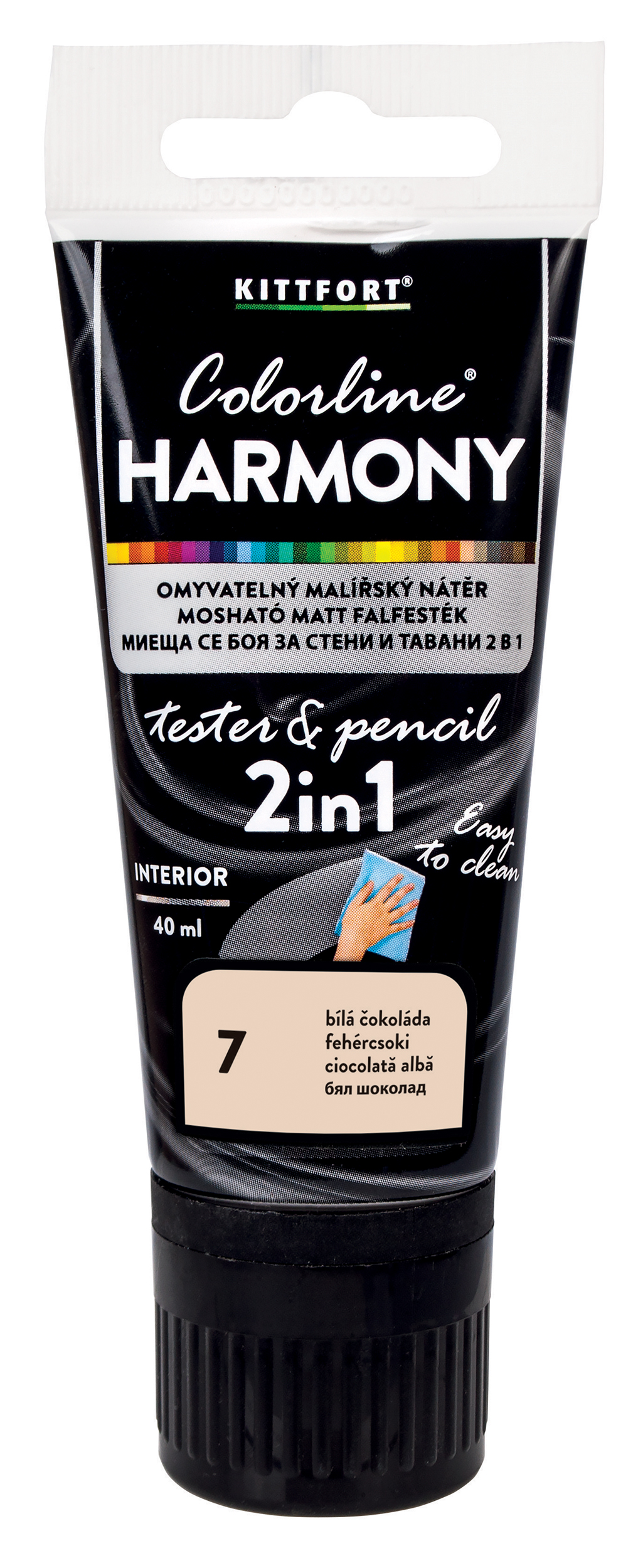 Kittfort Colorline Harmony - Fehércsoki 07 - 40 ml