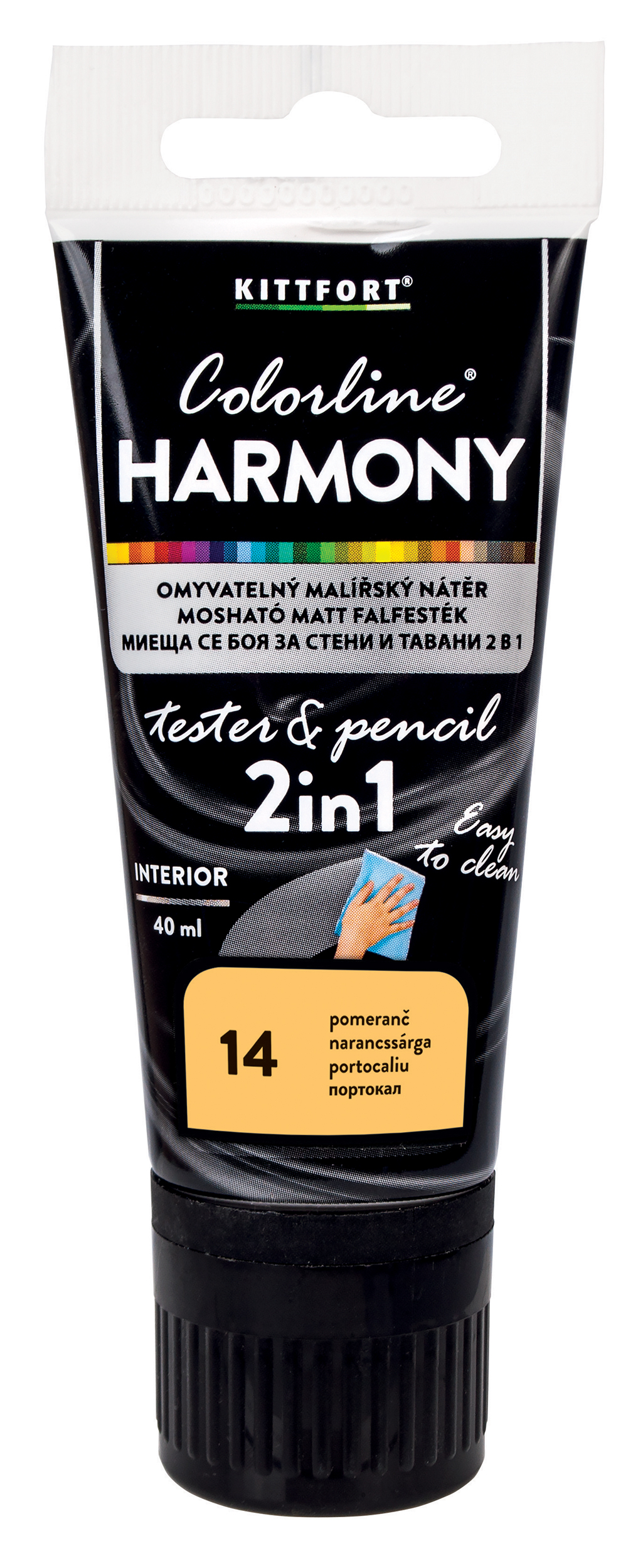 Kittfort Colorline Harmony - Narancssárga 14 - 40 ml