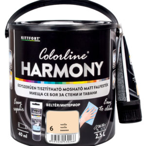 Kittfort Colorline Harmony - Vanília 06 - 2,5 L + 40 ml javítófesték
