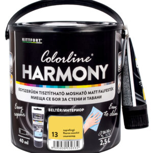 Kittfort Colorline Harmony - Napraforgó 13 - 2,5 L + 40 ml javítófesték