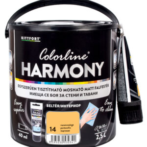 Kittfort Colorline Harmony - Narancssárga 14 - 2,5 L + 40 ml javítófesték