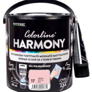 Kittfort Colorline Harmony - Vadrózsa 17 - 2,5 L + 40 ml javítófesték
