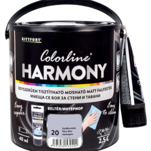 Kittfort Colorline Harmony - Tündérszürke 20 - 2,5 L + 40 ml javítófesték
