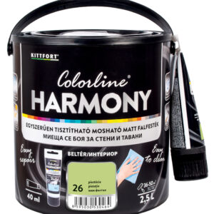 Kittfort Colorline Harmony - Pisztácia 26 - 2,5 L + 40 ml javítófesték
