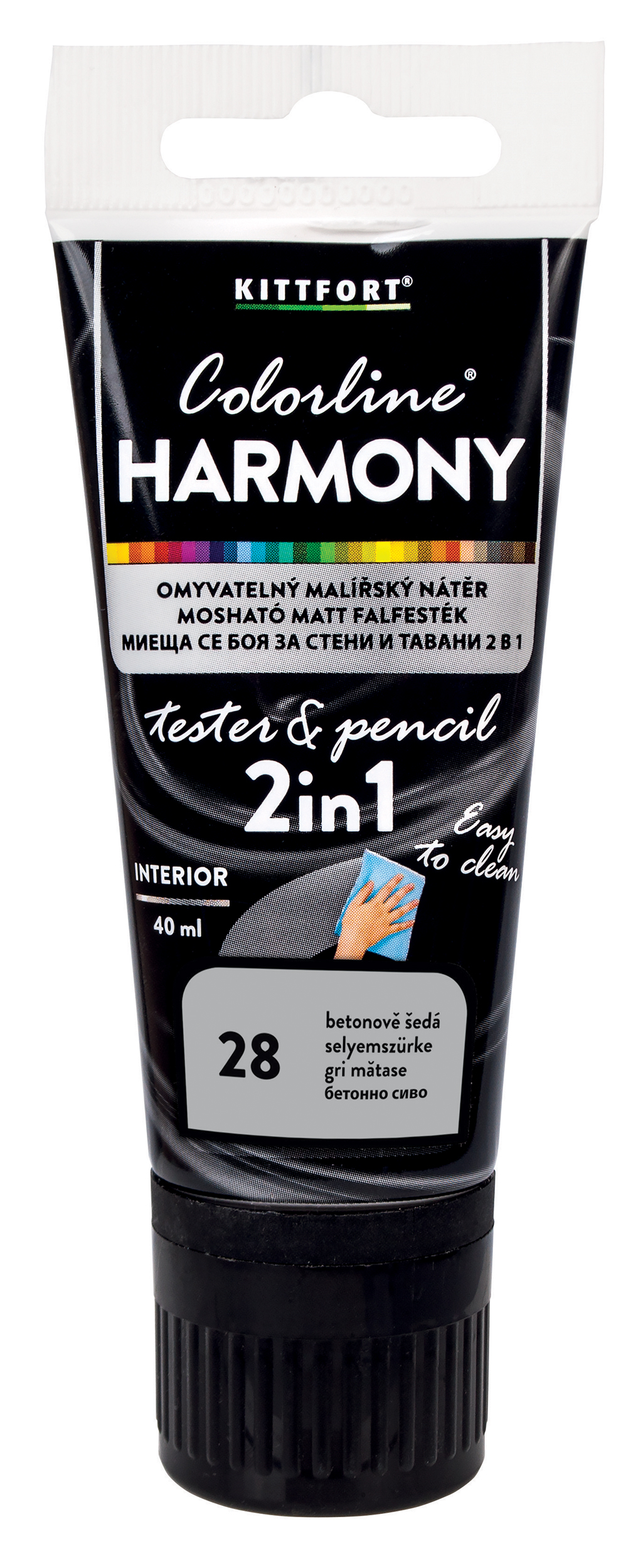 Kittfort Colorline Harmony - Selyemszürke 28 - 40 ml
