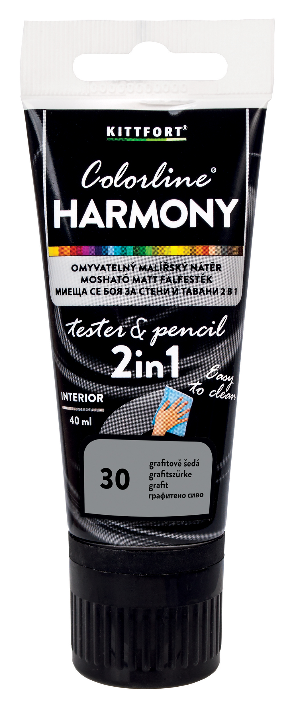 Kittfort Colorline Harmony - Grafitszürke 30 - 40 ml