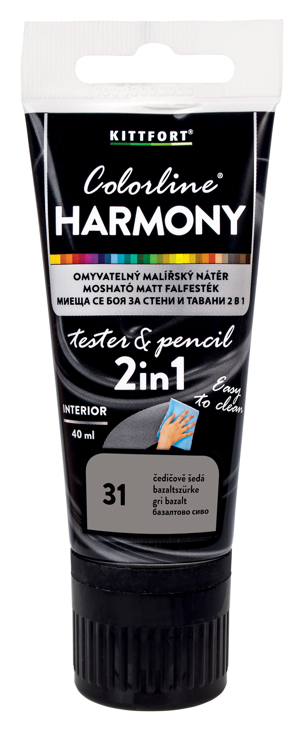 Kittfort Colorline Harmony - Bazaltszürke 31 - 40 ml